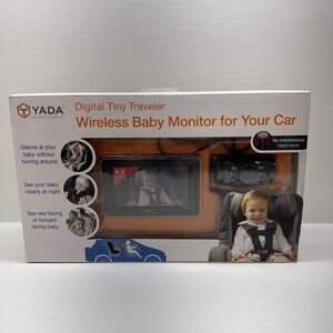 YADA Digital Tiny Traveler Wireless Baby Monitor For Your Car W/ 4.3" Screen